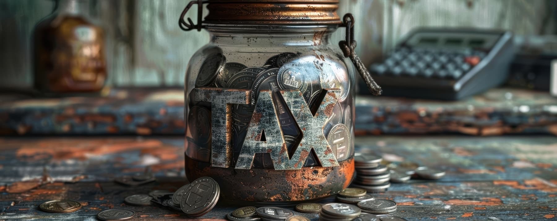 Tax resolution services Plano TX - money jar representing financial relief and IRS debt solutions for Plano Texas residents