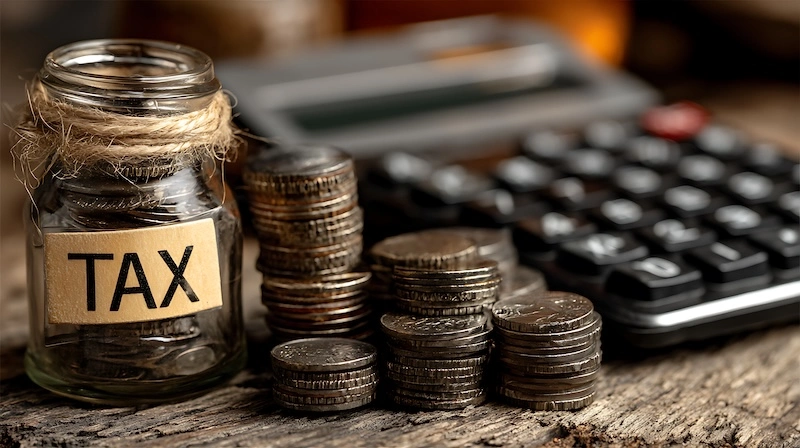 Tax Money Jar